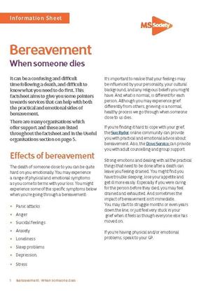Picture of Bereavement